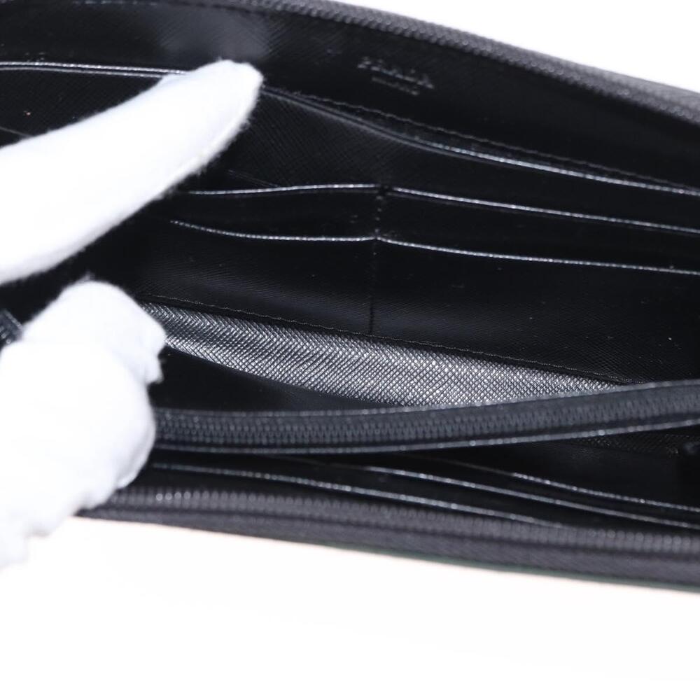 PRADA Long Wallet Nylon Khaki Auth 153670 - Picture 9 of 16
